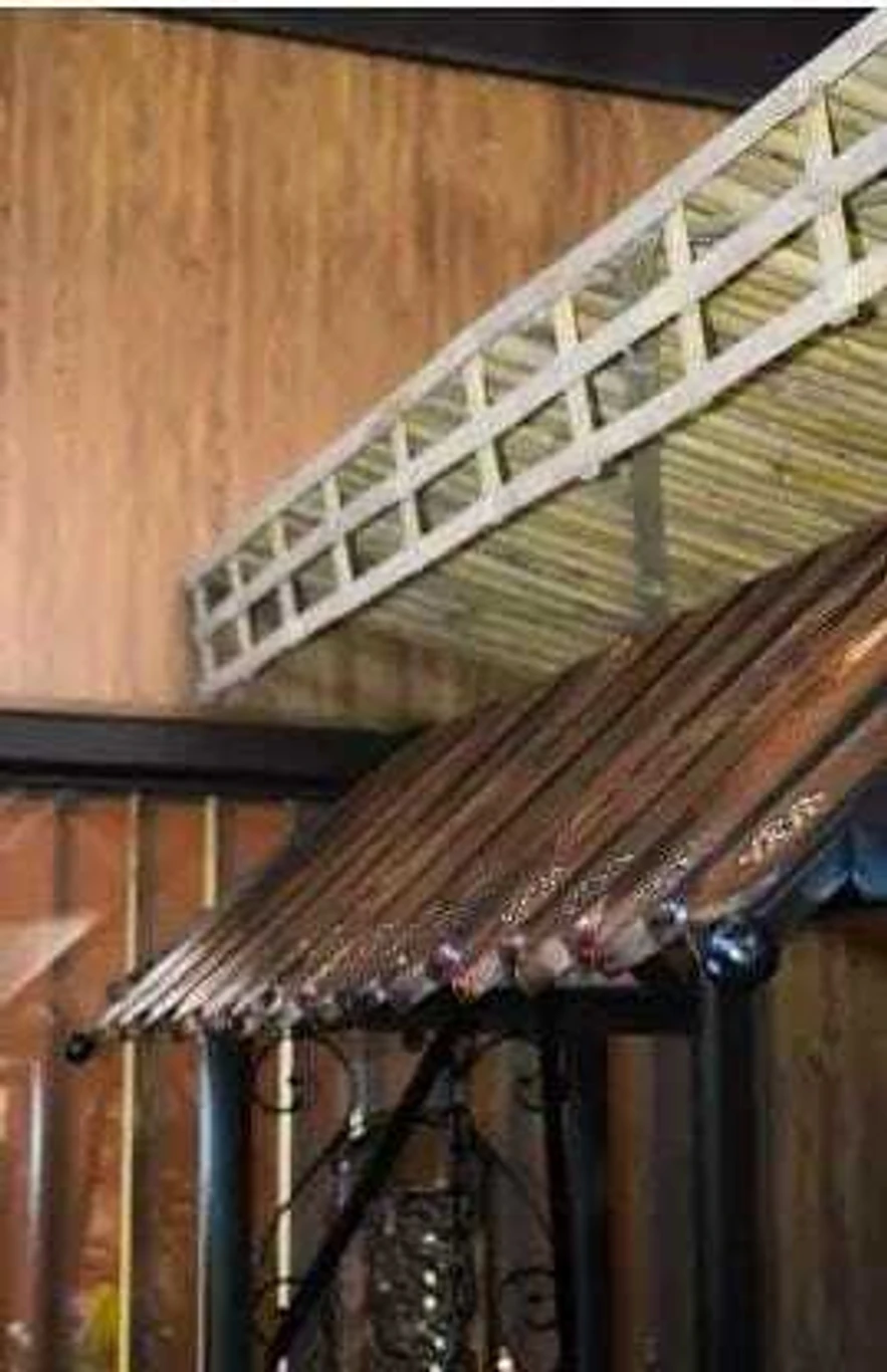 India wood mart Iron Jhoola for Garden Decor-Foldable Hammock Swing Iron, Wooden Large Swing Iron, Wooden Large Swing (Brown, Black, DIY(Do-It-Yourself)) - Image 4
