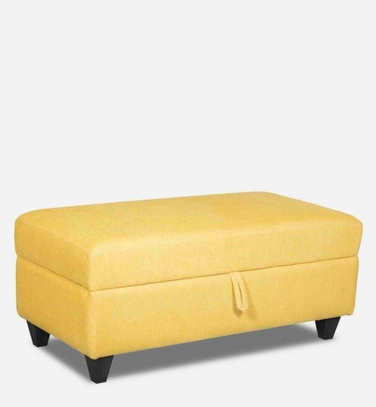 India wood mart wooden bench sofa with storage box; two-seater Bench Yellow Solid Wood 2 Seater (Finish Color - Yellow, Pre-assembled) - Image 4