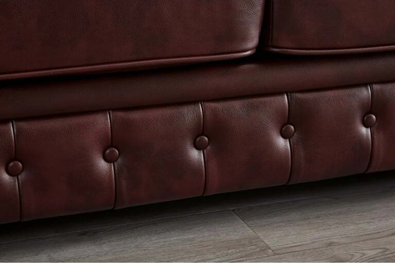 Soul Light Art e60 Leatherette 3 Seater Sofa (Finish Color - Burgendy Brown, Pre-assembled) - Image 6